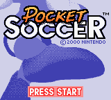Pocket Soccer Title Screen